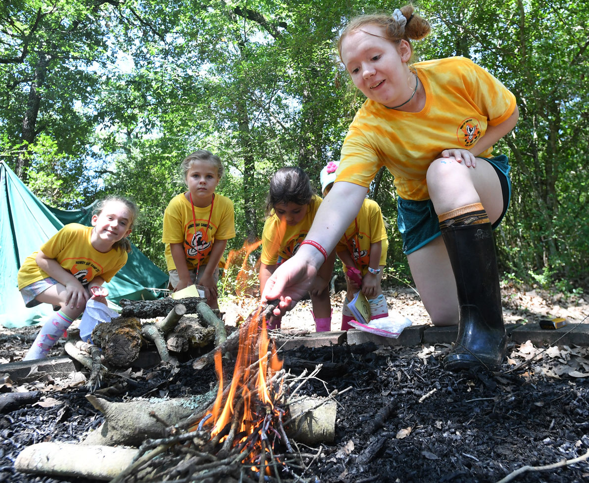 Girl Scouts at Camp Howdy